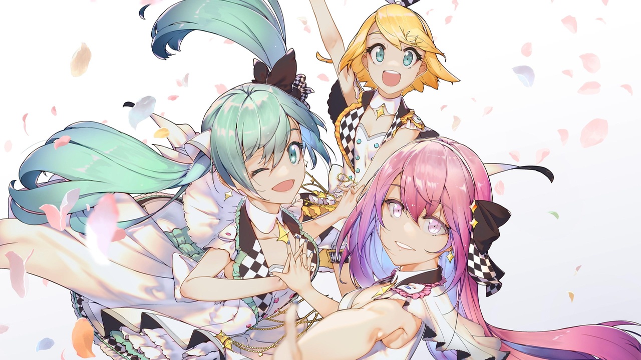 巡音ルカ　アクリルスタンド　10th　iXima　02　初音ミク　ニコニコ EXIT TUNES PRESENTS Megurinemotion feat.巡音ルカ - 10th