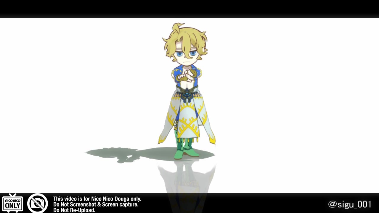 終ワルMMD】ポセイドンでヒミツ【自作モデル】 - ニコニコ動画