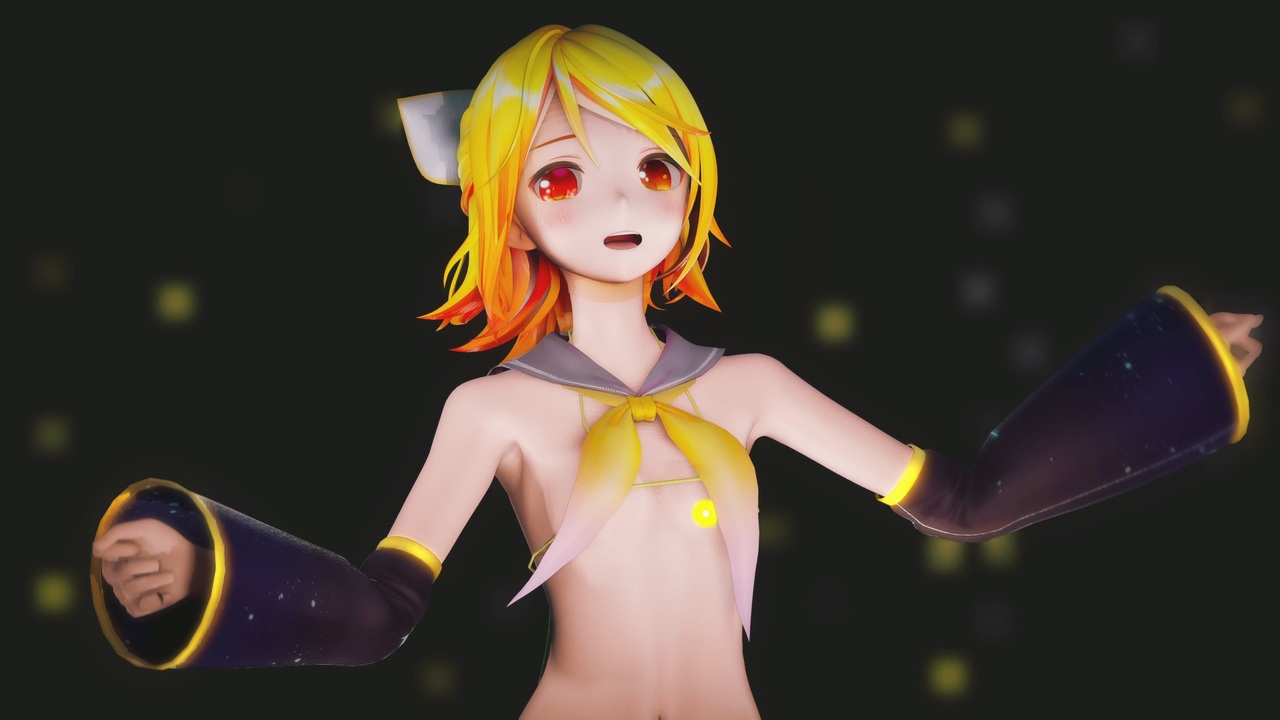 MMD vocaloid【紳士向け】鏡音リン　シンデレラ