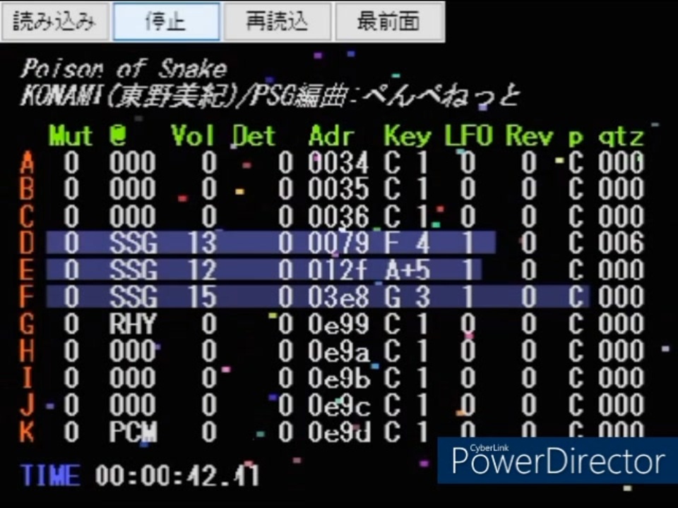 MSX] PSG3音で沙羅曼蛇ボス曲を作ってみた Poison of Snake/沙羅