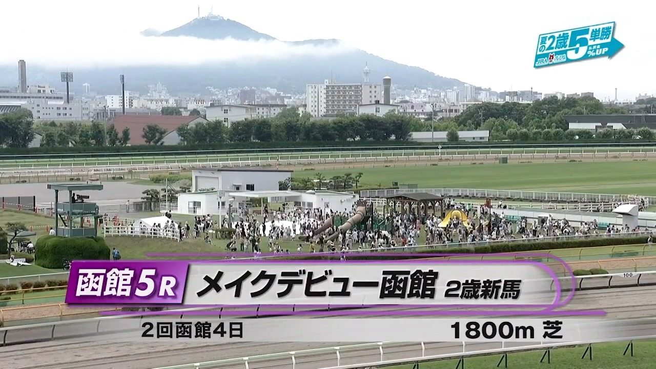 競馬】2023年7月9日 函館5R メイクデビュー函館(新馬戦) 【レガレイラ