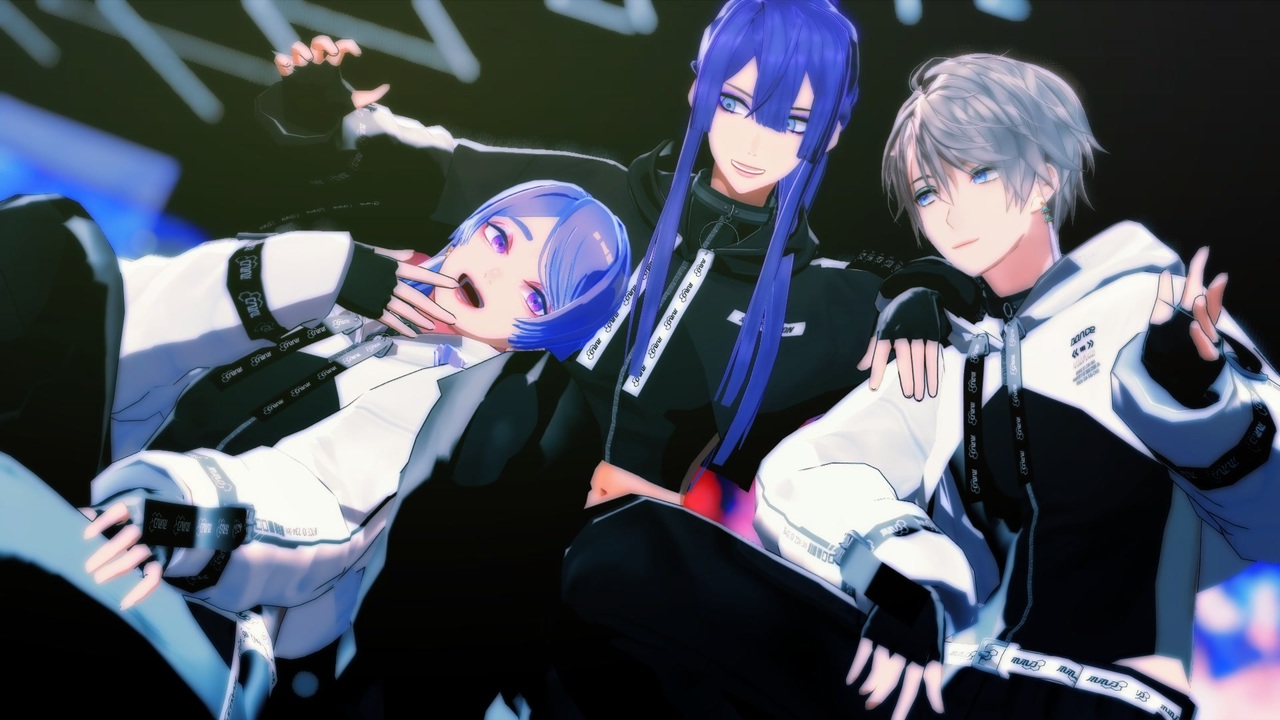 【にじさんじMMD】jewel【VΔLZ/弦月藤士郎/長尾景/甲斐田晴