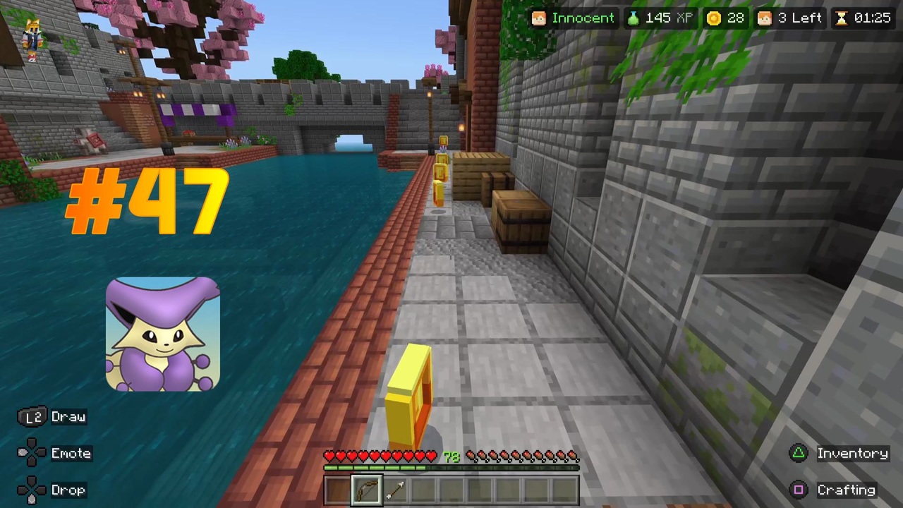 Minecraft(PS5) Bedrock - The Hive - Murder Mystery コイン集めの旅 Coin Collecting  Journey 【#47】2023/09/29