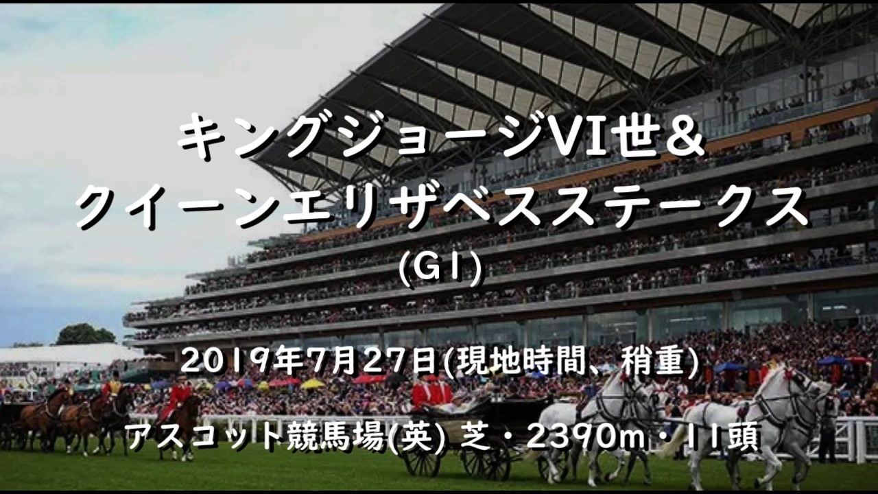 ウマ娘風】第69回GⅠキングジョージVI世&クイーンエリザベスステークス