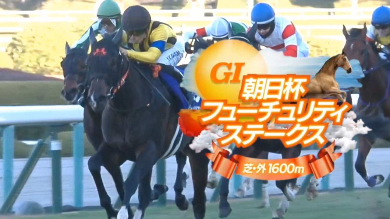 2024朝日杯フューチュリティステークス ポスター｜日本サイン競馬会