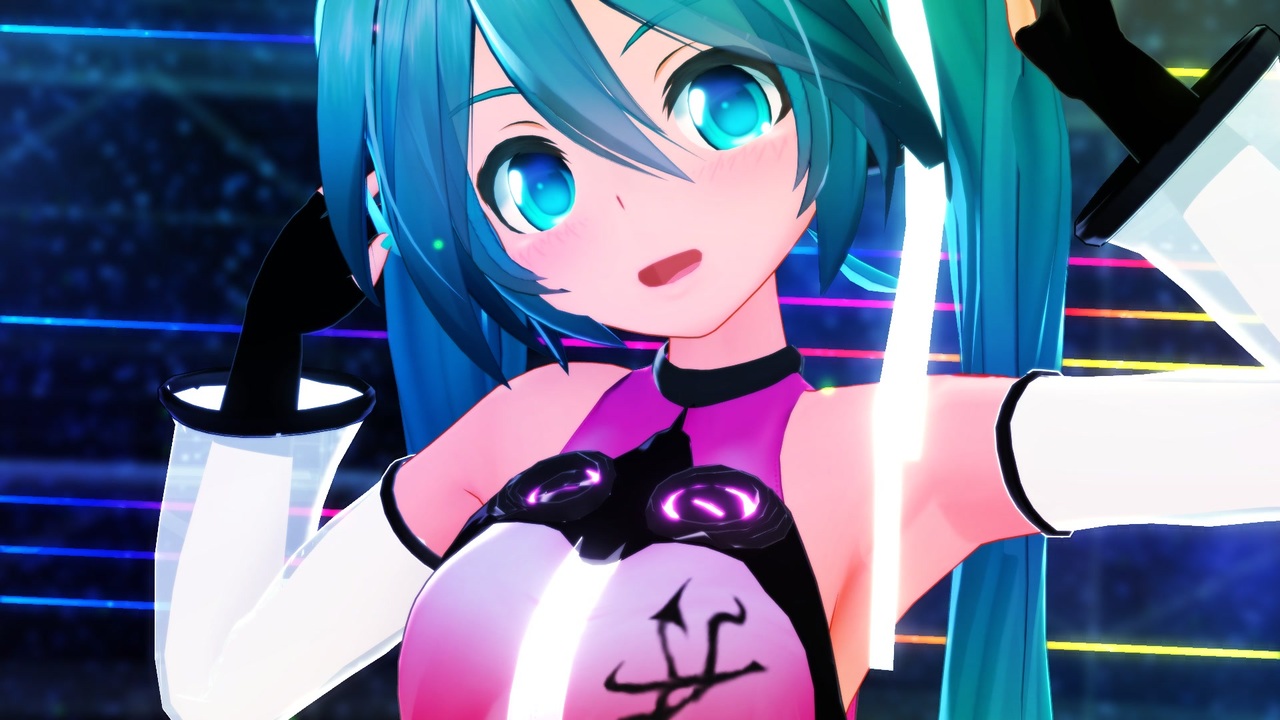 MMD】む～ぶ式初音ミクちゃんに「INTERGALACTIA」踊ってもらっ