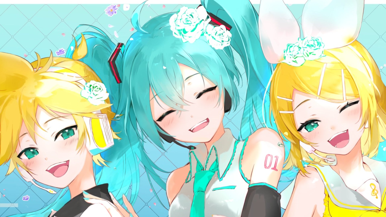 透明ロック / 初音ミク・鏡音リン・鏡音レン - ニコニコ動画