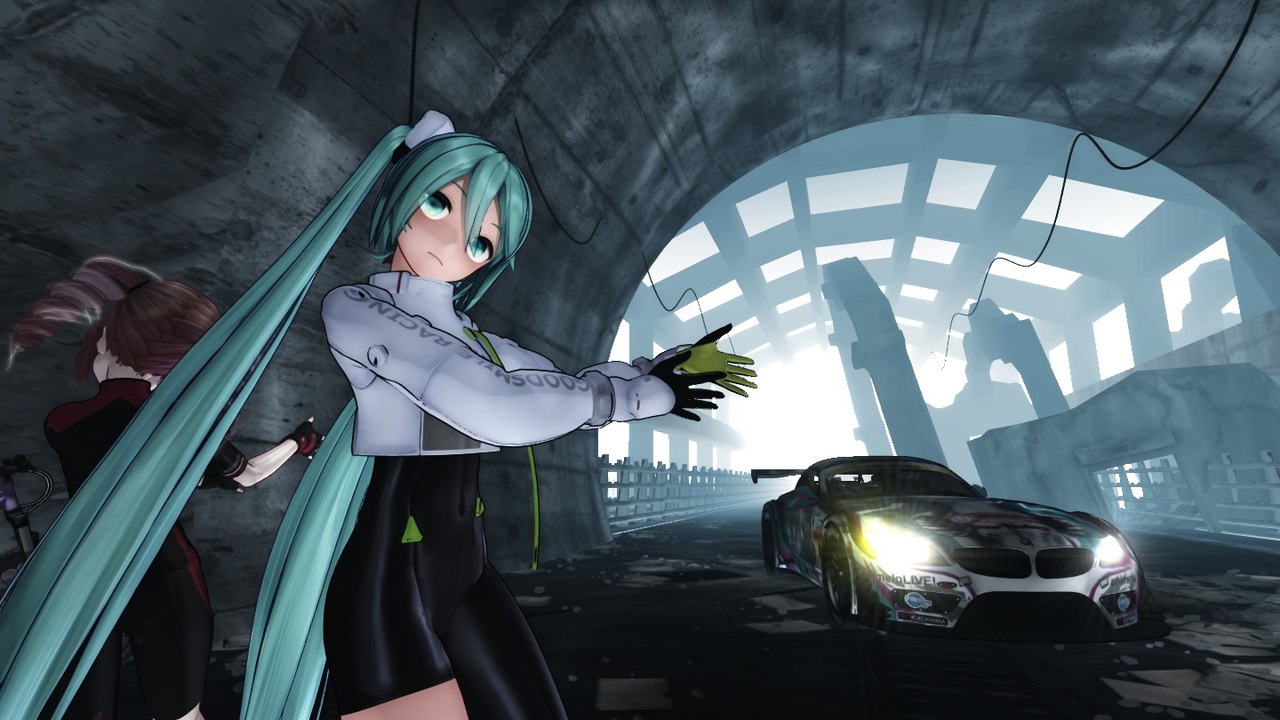 ニコニコ MMD】トリノコシティ2（ネギドリル版）／過去と未来の交差点