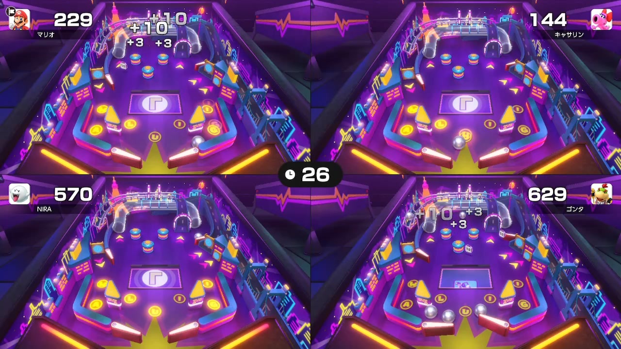 ワルイージピンボール【マリオパーティジャンボリー