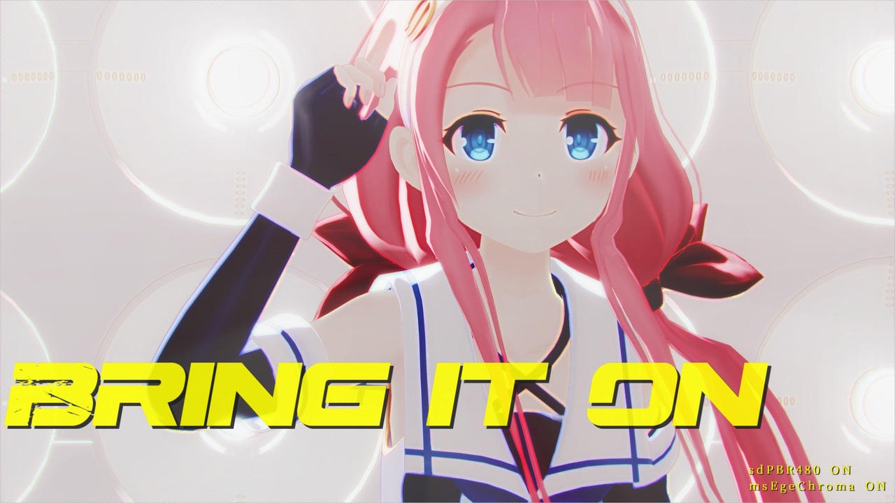 ニコニコ MMD艦これ】『Cyber Thunder Cider (Awaclus metal remix)鈴谷改