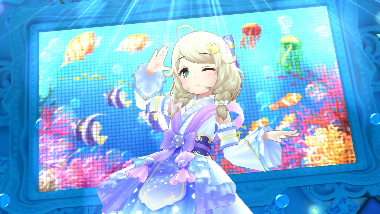 デレステ MV】にんぎょひめ練習中！([ほしにねがいを]遊佐こずえ