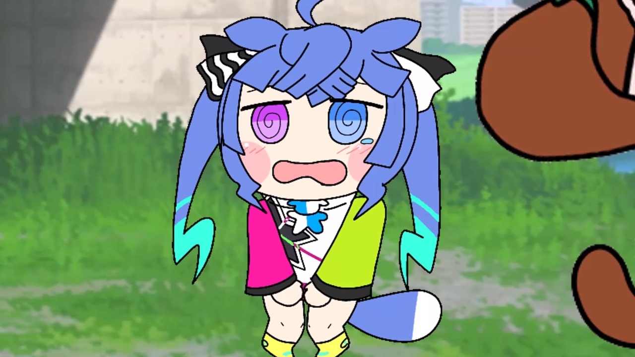 たぬきターボ インナーを奪われたーボ【ウマ娘たぬき ツインターボ ツインネイチャ