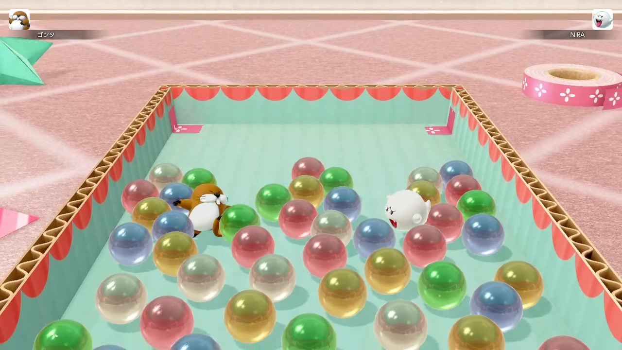 ビー玉レース【マリオパーティジャンボリー】