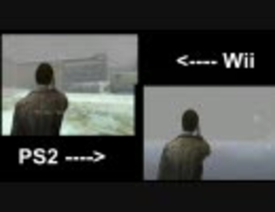 [Wii] サイレントヒル・シャッタードメモリーWii＆PS2比較動画 [PS2]