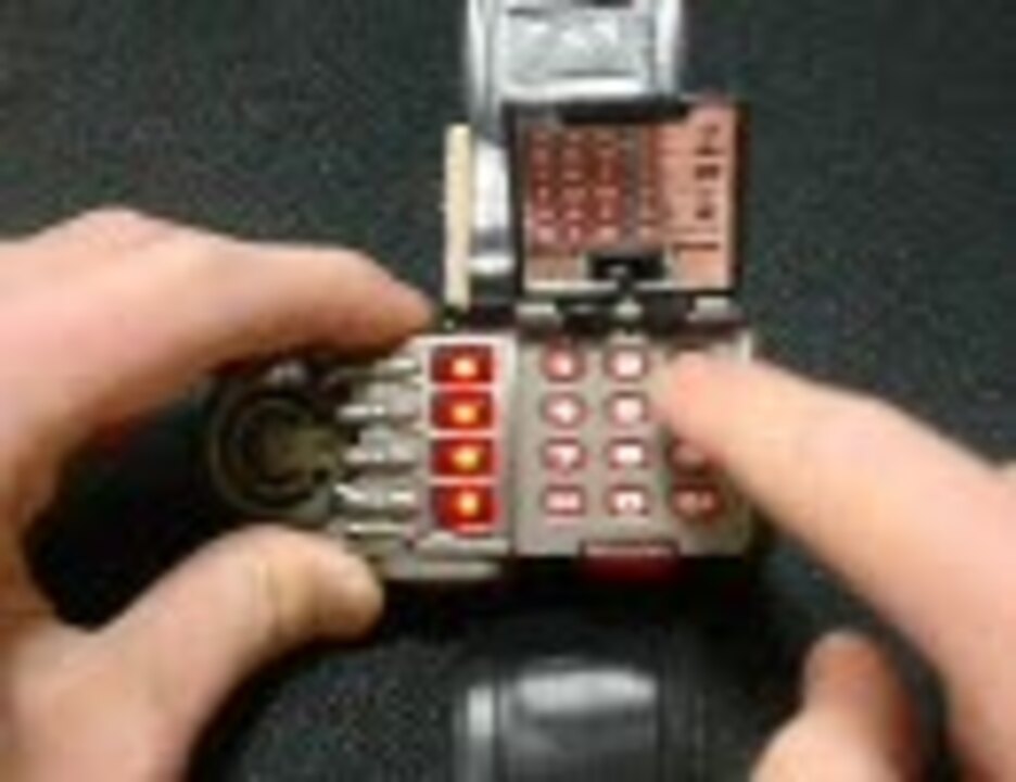 電磁戦隊メガレンジャー デジタイザー レビュー - ニコニコ動画