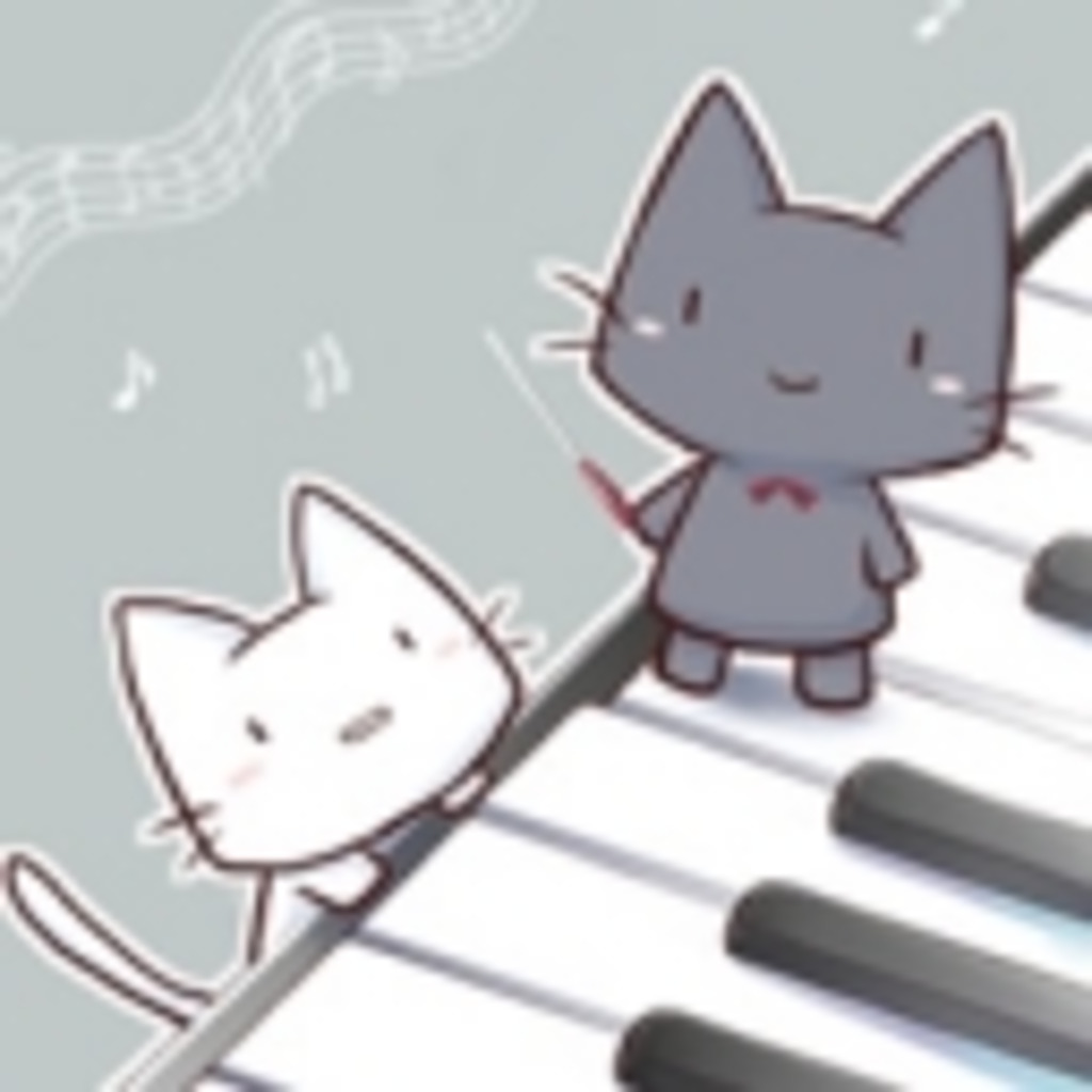 真砂とピアノと猫