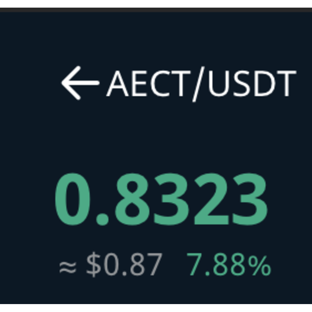 仮想通貨AECTの垂れ流し放送