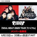 PIGGS 「SOUL MEAT 2929 TOUR ファイナル」 メンバー生実況
