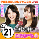 【4/21／最終日】ミッドナイトケイリン in 伊東温泉　オッズパーク杯（FII）【鈴木桜花参戦！】