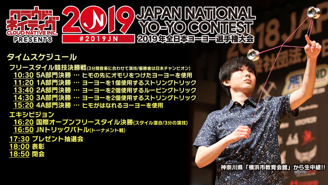【競技ヨーヨー全国大会】2019 JAPAN NATIONAL YO-...