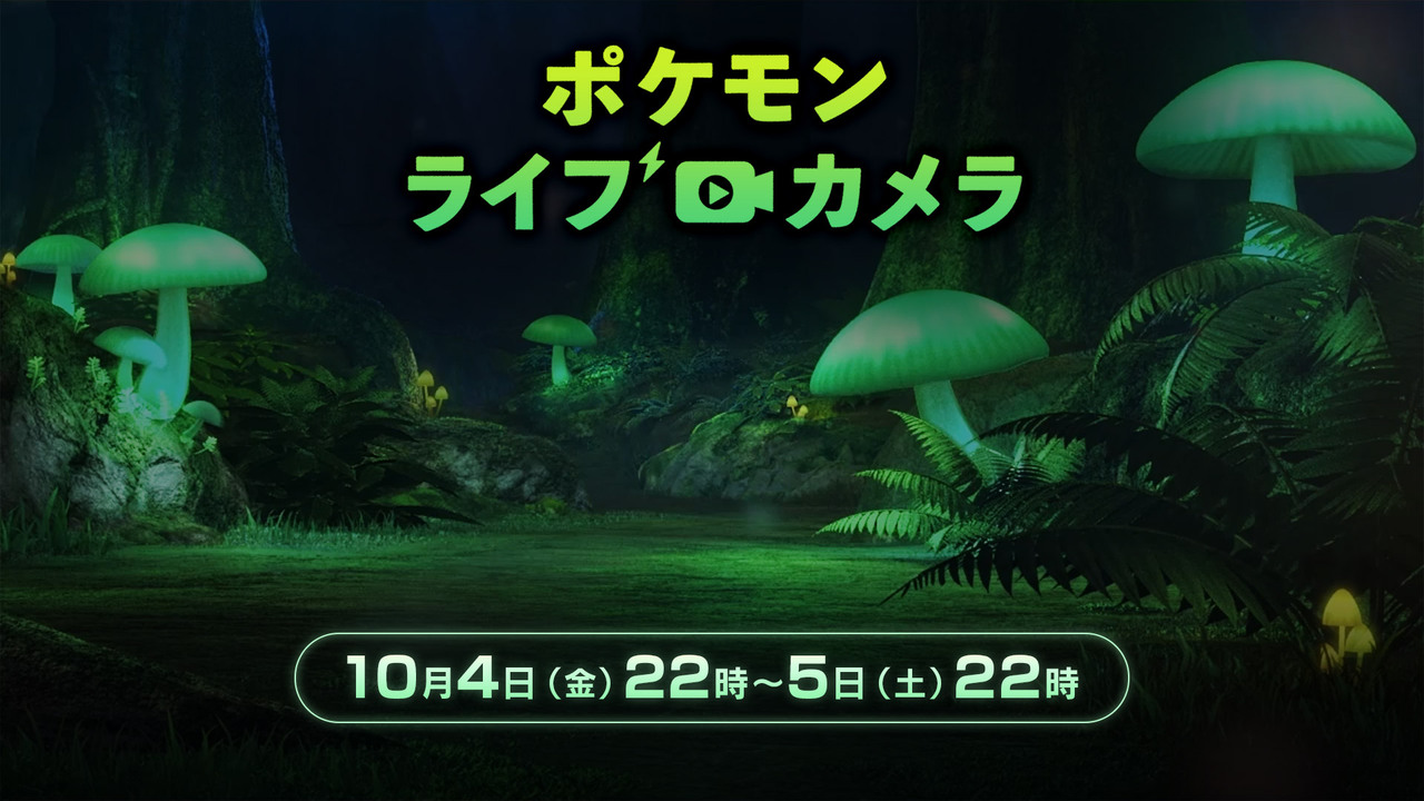 ポケモンライブカメラ ガラル地方で24時間ポケモン観察 19 10 04 金 22 00開始 ニコニコ生放送