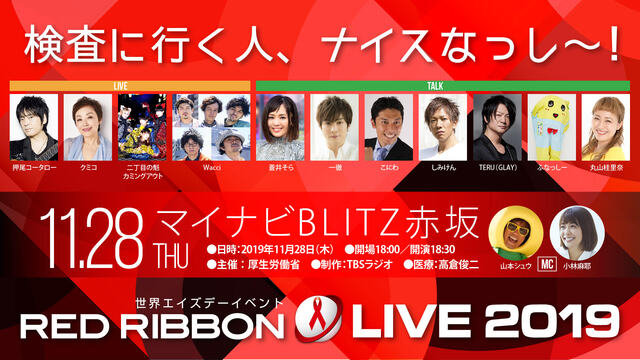 RED RIBBON LIVE 2019 ～検査に行く人、ナイスなっし...
