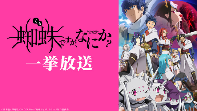 「蜘蛛ですが、なにか？」1～11話振り返り一挙放送