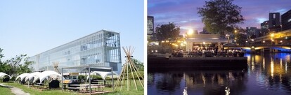 ※写真左:SORAMIDO BBQ、右:R RIVERSIDE GRILL&BEER GARDEN