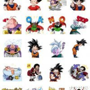 ドラゴンボールz ブウ編 のline公式スタンプが配信中 ニコニコニュース