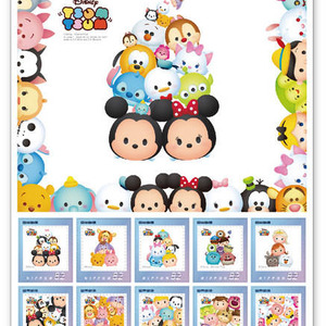 ディズニー Tsum Tsum ツムツム のフレーム切手セットが3月6日から販売開始 ニコニコニュース