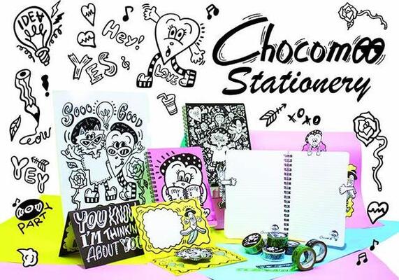 注目のイラストレーターchocomooのオリジナルステーショナリーが新登場 Popなイラストで毎日をハッピーに ニコニコニュース