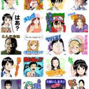 Sket Dance Lineスタンプ コミカルなボッスンのイラスト満載