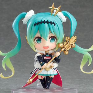 ねんどろいど レーシングミク 18ver 発売決定 かんざきひろイラストをデフォルメ立体化 ニコニコニュース