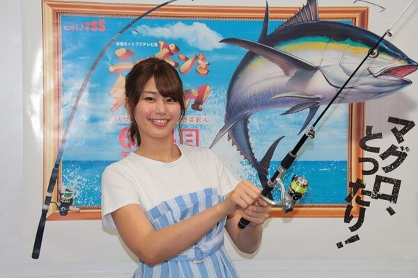稲村亜美 中学時代は 料理部 だった ニッポンを釣りたい でマグロ釣りに挑戦 ニコニコニュース