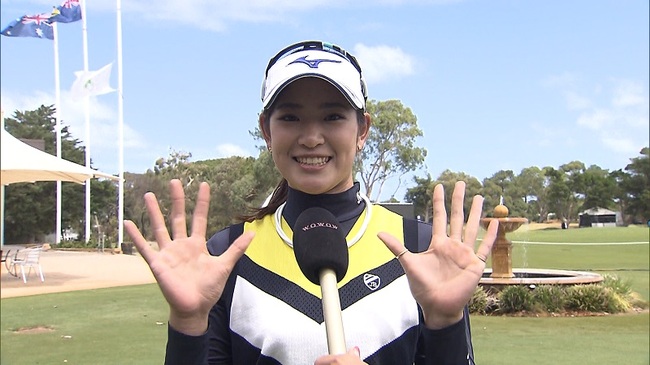 ゴルフ 山口すず夏 原英莉花ら大会直前インタビュー Lpga女子ゴルフツアー第3戦 Ispsハンダ オーストラリア女子 ニコニコニュース