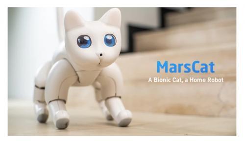 ネコ型ロボットの Marscat がクラウドファンディング中 ニコニコニュース