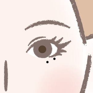 目の下にほくろがある人 をかわいいと感じる理由 ニコニコニュース