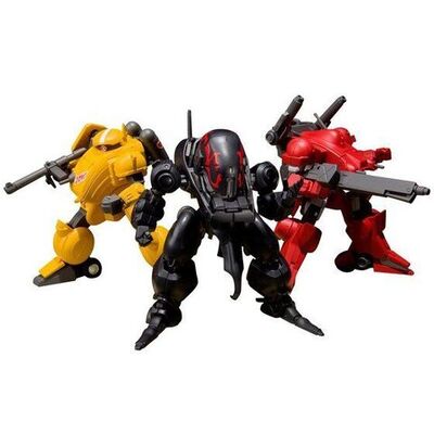 装甲騎兵ボトムズ の外伝的作品である 青の騎士ベルゼルガ物語 のスーパーミニプラ第4弾が登場 ニコニコニュース