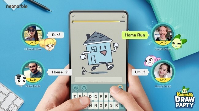 韓国で人気のモバイルゲーム リアルタイムソーシャルお絵描きクイズ 全世界リリース ニコニコニュース