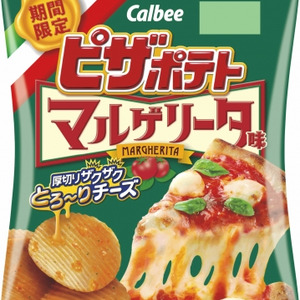 モッツァレラ風味で 王道ピザ を再現した厚切りポテトチップス