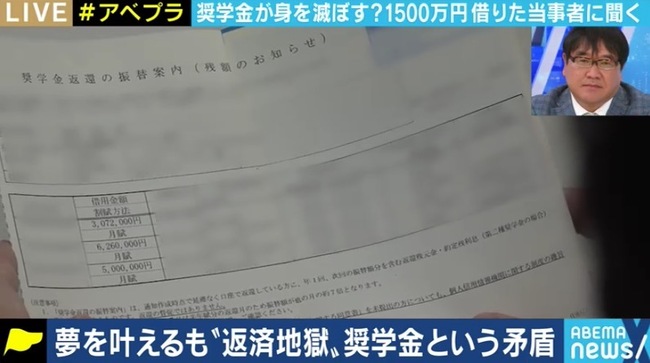 日本学生支援機構の奨学金は時代にそぐわない 教育ローン 将来の見通しが立たない時点で申請してしまう問題も ニコニコニュース