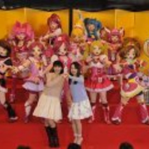 東京ドームシティに プリキュアひな壇が出現 映画プリキュアasns3 東京ドームシティに プリキュアひな壇が出現 映画プリキュアasns3