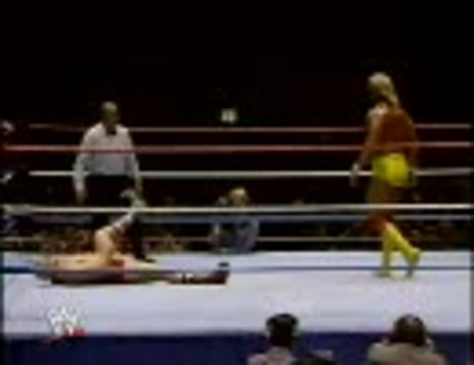 懐かしいプロレス　ハルク・ホーガン vs アイアン・シーク　WWF選手権