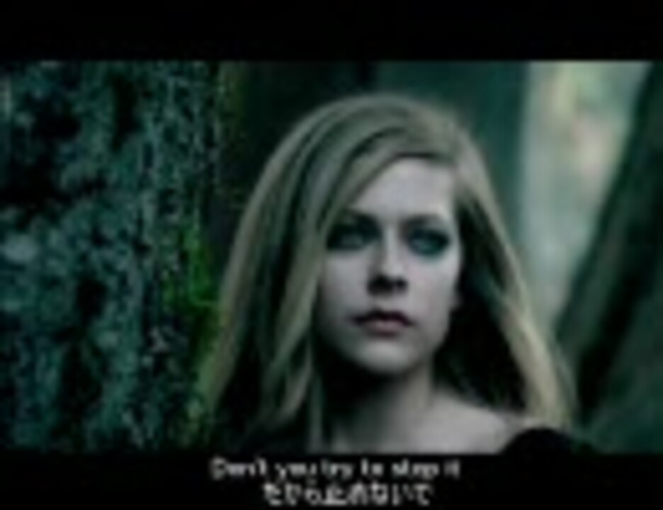 日本語字幕 歌詞付 1mbps Pv Avril Lavigne Alice ニコニコ動画