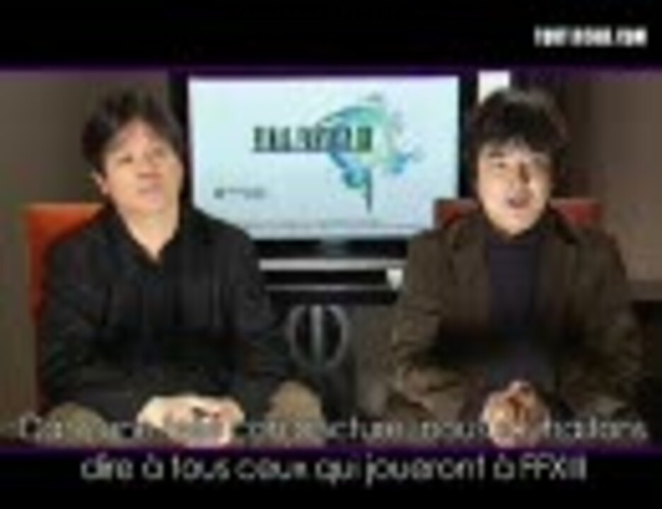 Ff13開発者 インタビュー日本語応答 北瀬さん 鳥山さん ニコニコ動画