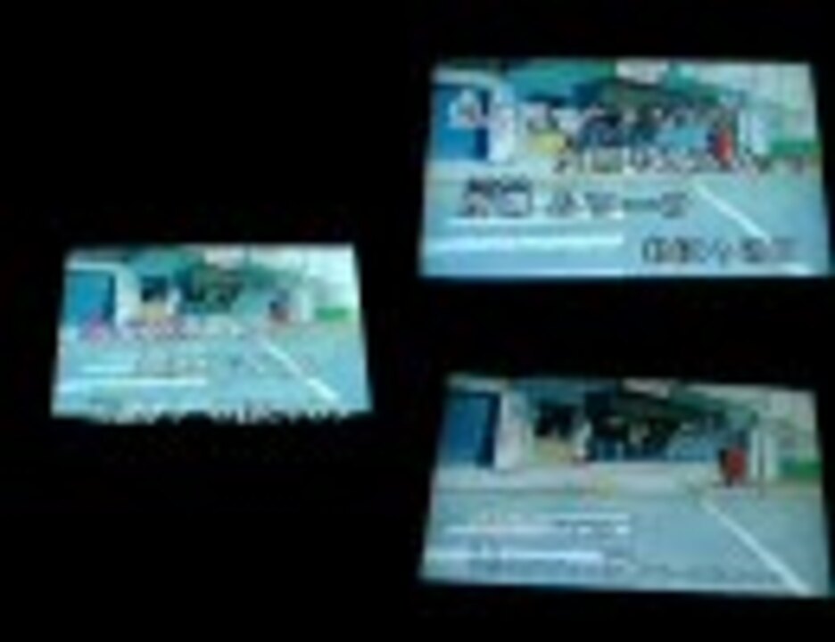 Joyとdamとugaの3機種のもってけ セーラーふくのカラオケ映像を比較 ニコニコ動画