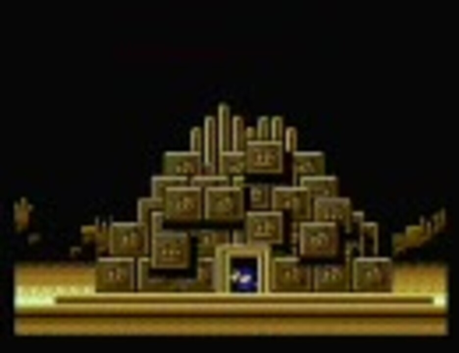 MSX2版 エルギーザの封印（王家の谷2） プレイ動画56面~60面+ED