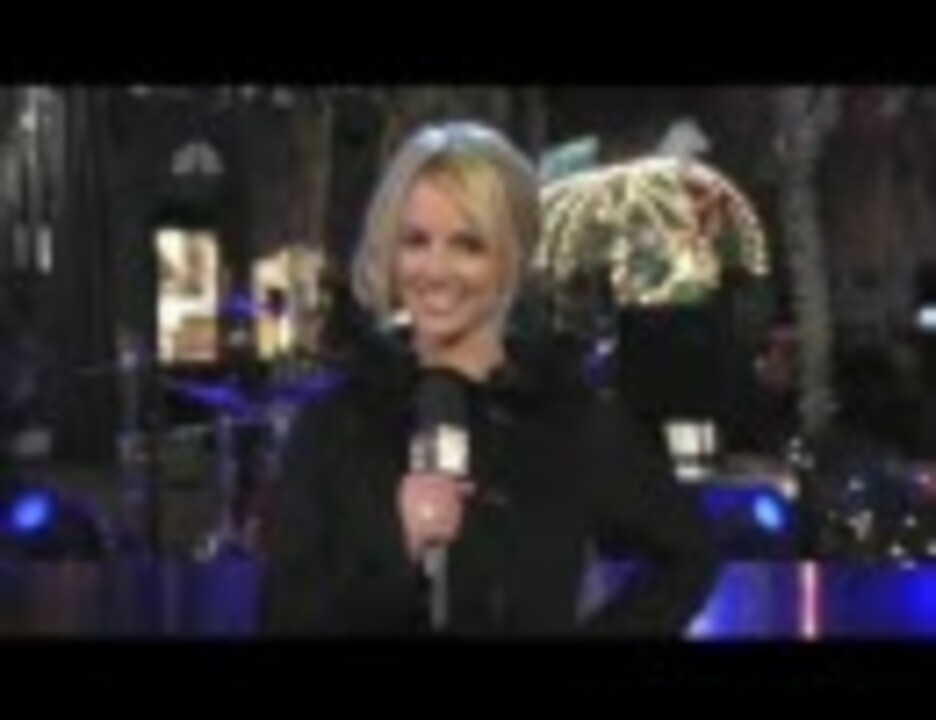 08年12月2日クリスマスツリーの点灯式に登場したbritney Spears ニコニコ動画