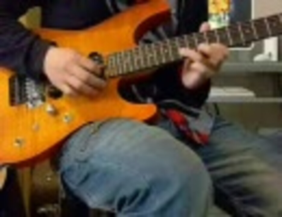 ギター かっこいいアニソンのソロを弾いてみた Level5 Judgelight ニコニコ動画