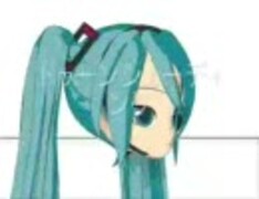初音ミクをアニマスでつくってみた